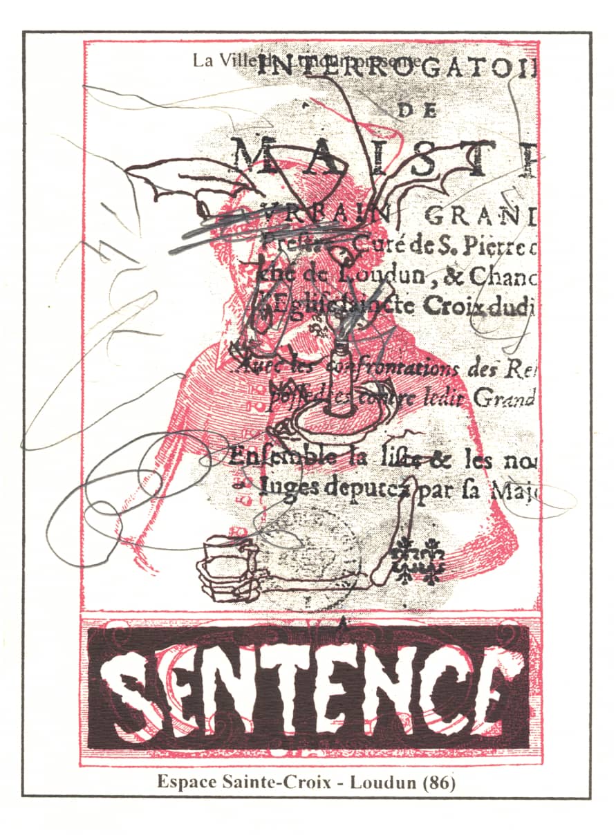 Invitation for the Exposition - 'Sentence'