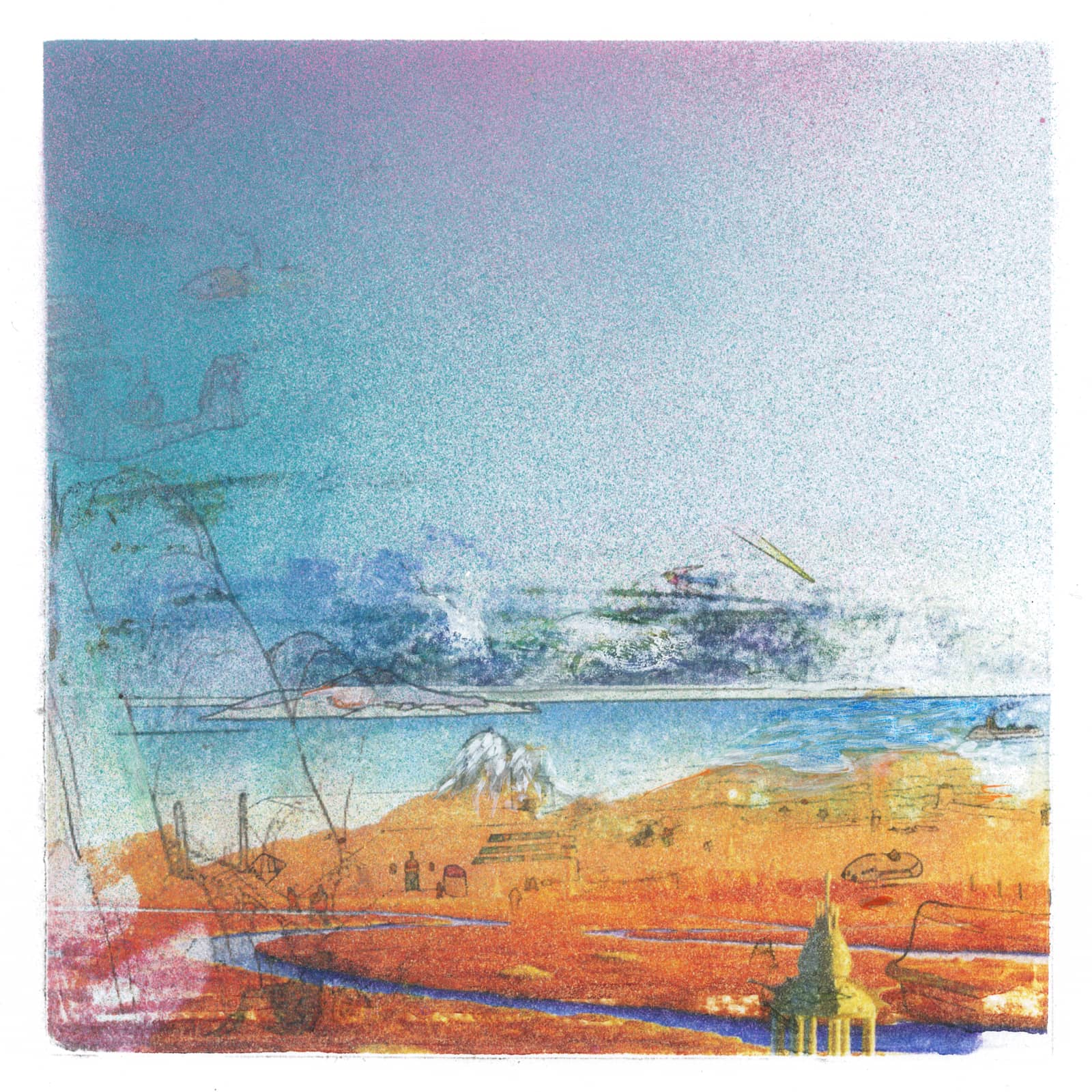 Album Vinyle 'DropoutMarsh -  Shore Shells' - Cover recto