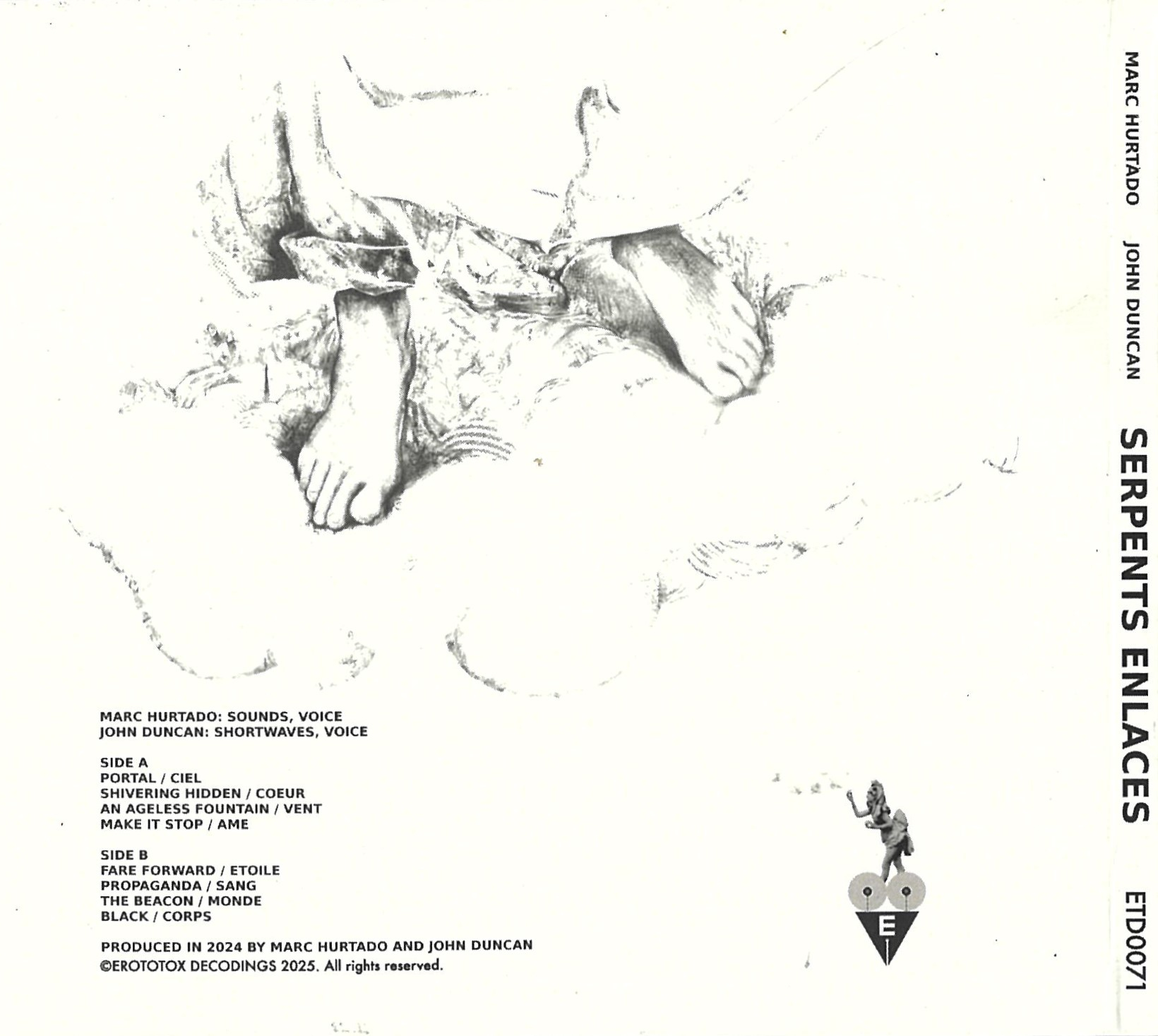 SERPENTS ENLACES - Cd Cover